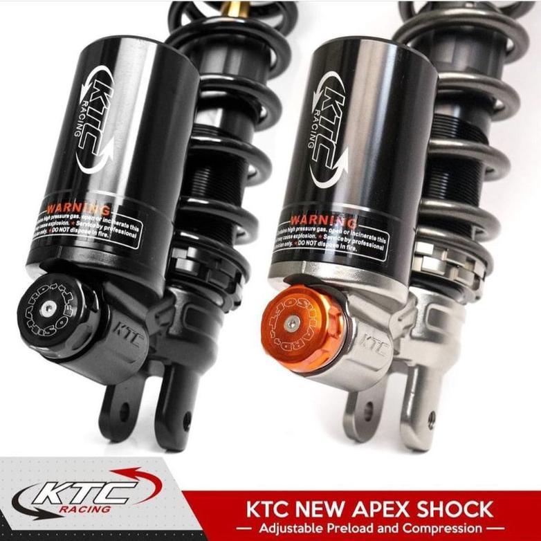 SHOCK TABUNG BAWAH KTC NEW APEX SHOCKBREAKER KTC NEW APEX VARIO BEAT SCOOPY GENIO UKURAN SHOCK 325MM