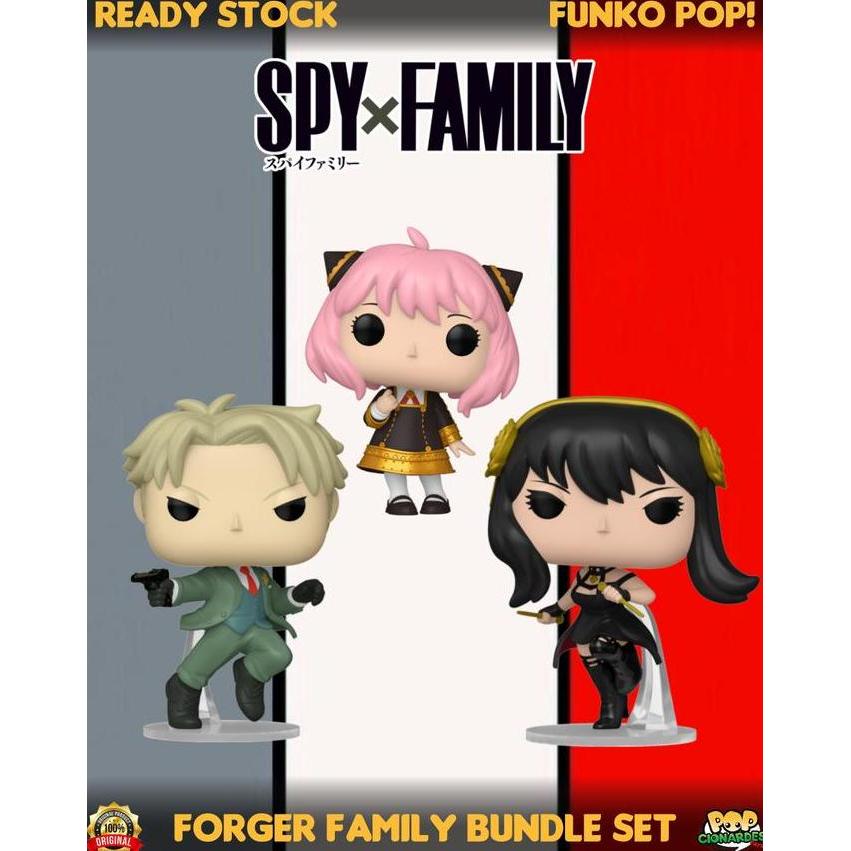 Funko POP Animation - Spy x Family - Forger Family Bundle Set