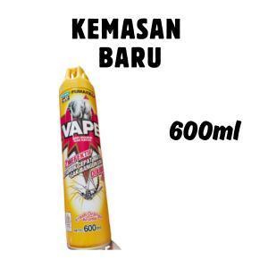 vape pembasmi nyamuk aerosol 600ml, Obat nyamuk semprot Murah - Orange