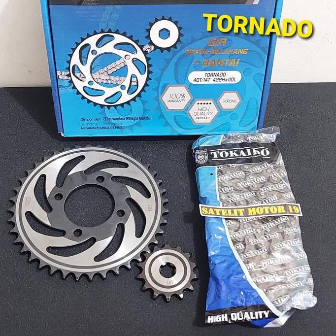 Ger Gear Gir Set Paket Suzuki Tornado Gx Tornado Gs Merk Tokaido