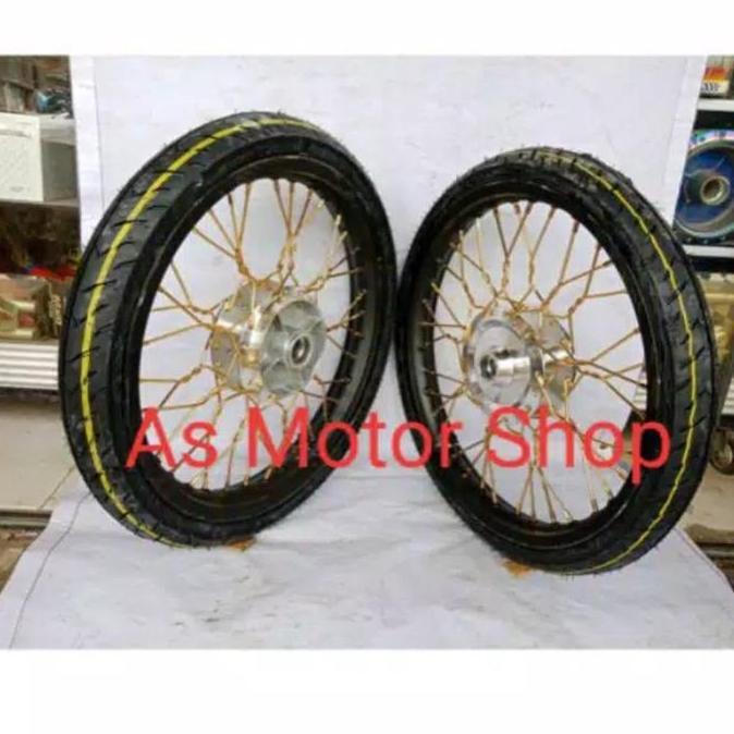 VELG SET ROSSI RING 17 TROMOL PLUS BAN VIXION OLD VIXION NEW RXKING