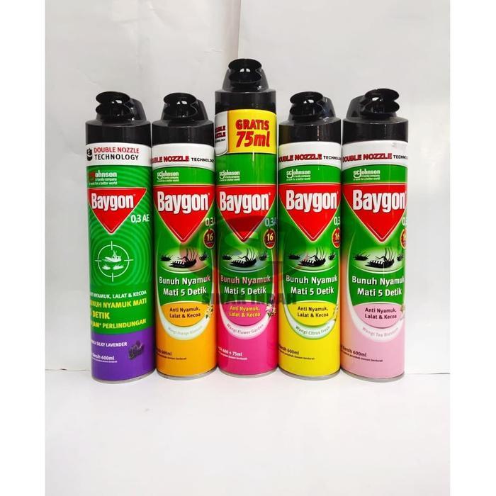 Baygon Spray Obat Nyamuk 600ml