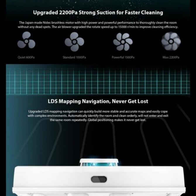 Eltrikboy- Viomi Se / Viomi V2 Pro Robot Vacuum Cleaner And Mop - Robot Vacum Pel