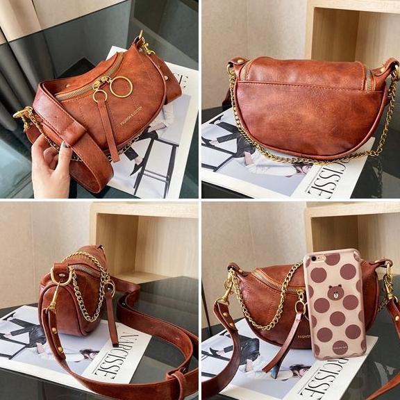 terbaru (cod) vyctoria vos30337 tas pinggang wanita waistbag import slingbag promo el5053 jtf30337 c