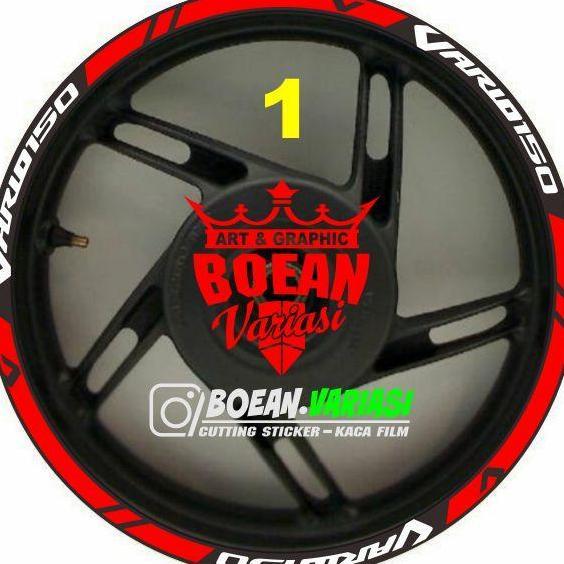 Cutting Sticker Lis velg vario 125 Vario 150