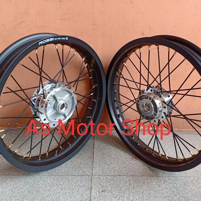 VELG SET ROSSI RING 17 TROMOL KARISMA BLADE REVO ABSOLUTE SUPRA X125