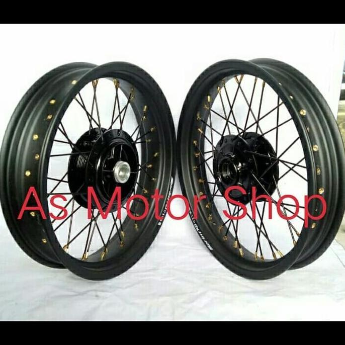 Sepaket Velg Set Sprint Xd Tapak Lebar Tromol Set Yamaha Scorpion