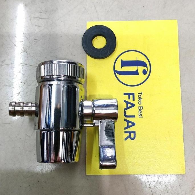 Kran double filter / saringan air minum / sambungan cabang kran
