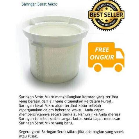 Unilever Pure It Saringan Putih Microfiber Mesh PureIt Microfiber Mesh
