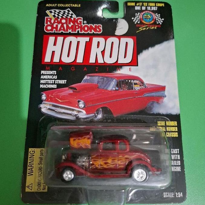 racing champions 32 ford merah