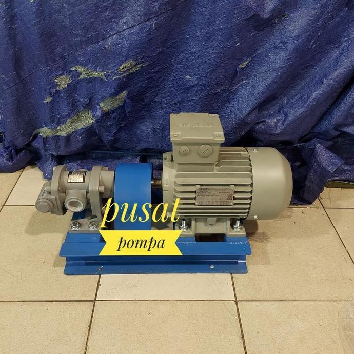 Gear Pump Koshin GL 25-5 c/w Motor Siemens 2 hp 4 pole +Base Plate