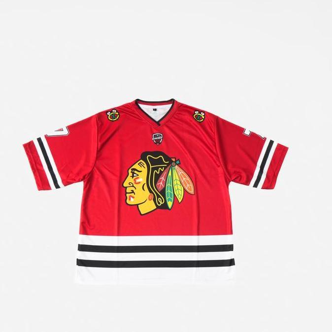 JERSEY BOXY CHICAGO BLACKHAWKS //JERSEY BAND//JERSEY BOLA//JERSEYCASUAL//JERSEYVINTAGE//JERSEYRETRO/