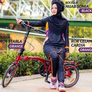 Rok Celana Rocella Cardia/Rok Celana Jogging Sepeda/Rok Celana Olahraga/Celana Olahraga/Sepeda