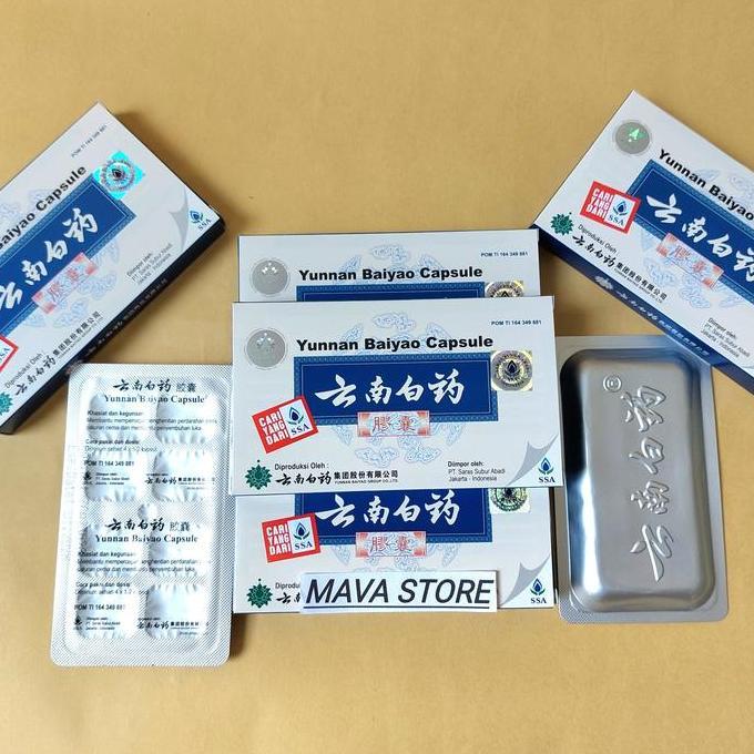 Oksiom- Yunnan Baiyao Isi 16 Capsule 100% Asli Dijamin!!!