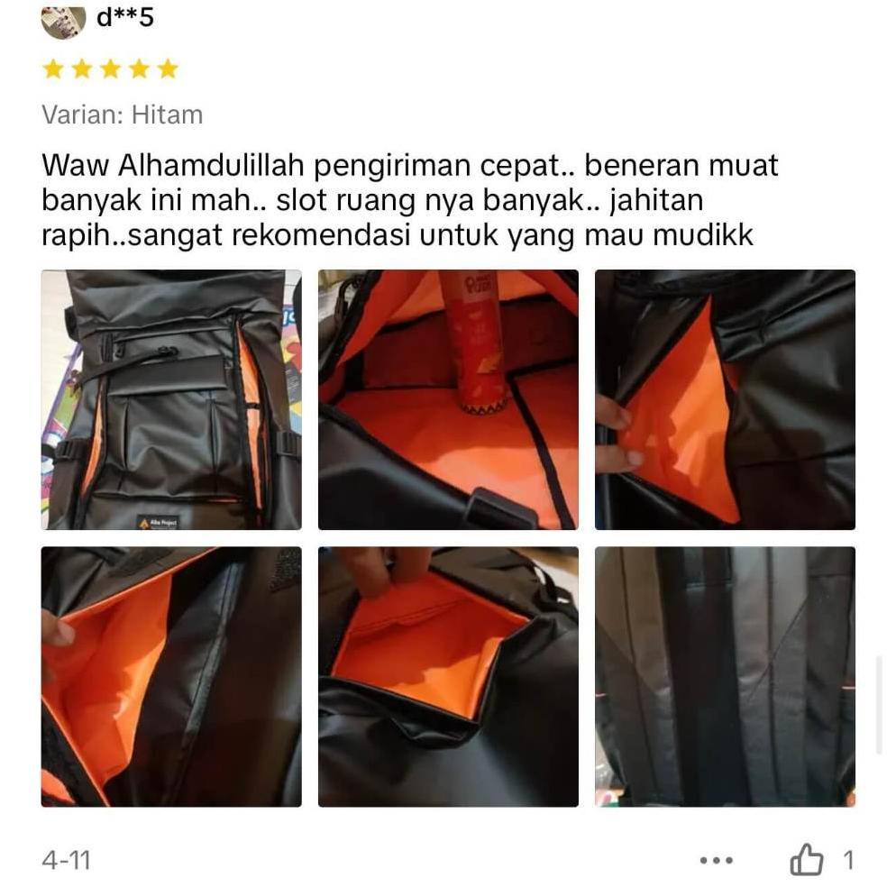 NEW ALBA PROJECT | BACKPACK VEGAS 1.0 - TAS RANSEL PRIA WATERPROOF BACKPACK VEGAS PRIA TAS OUTDOOR T