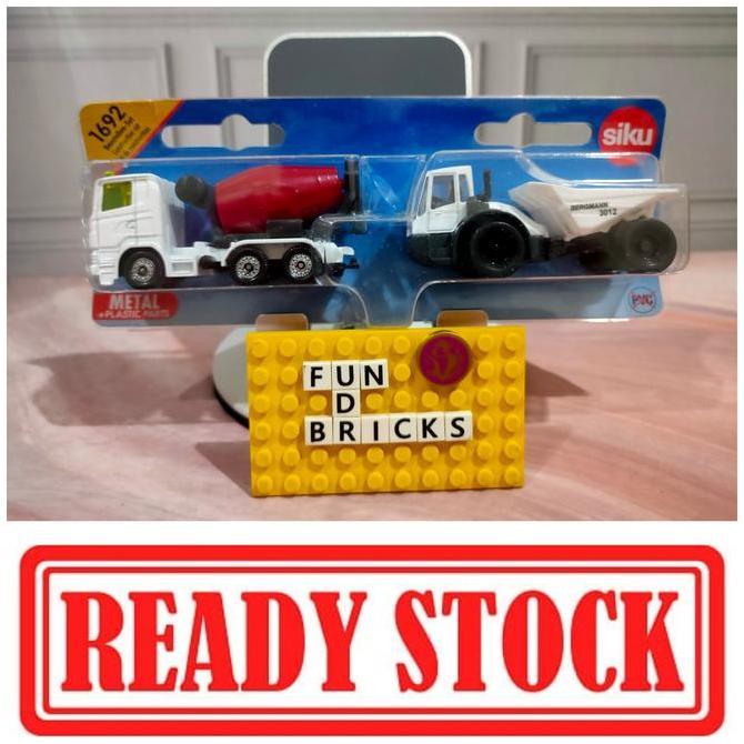 Siku 1692 Construction Vehicle Set Diecast Alat Berat