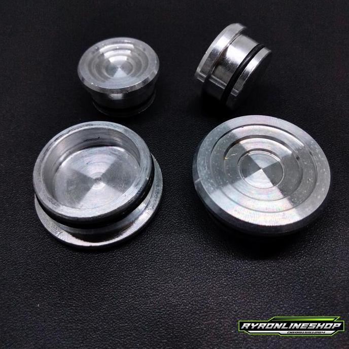 TERMURAH - coin tutup arm tutup rangka ninja R ninja SS ninja RR alumunium cnc