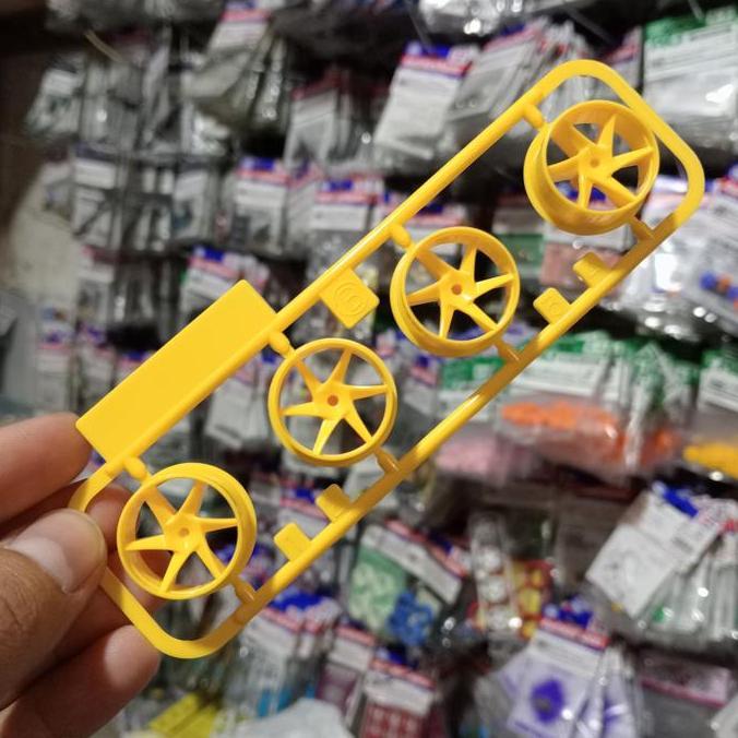 TAMIYA VELG MEDIUM 6 SPOKE / SPIRAL ORIGINAL LOSSEKIT