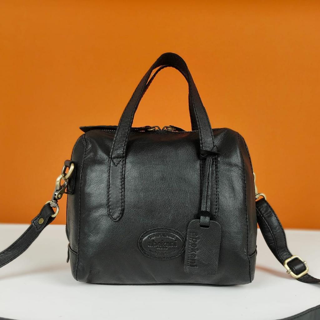 Abekani Leather Tas Kulit Wanita Lucy Bag Tas Handle Hand Bag Tas Selempang Sling Bag Tas Kerja  Kul