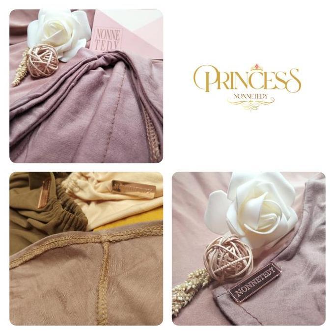 Princess Nonnetedy - Turban Tile Kepang 1 Instan Karakter Barbie Edition - Hijab Pesta / Kondangan /