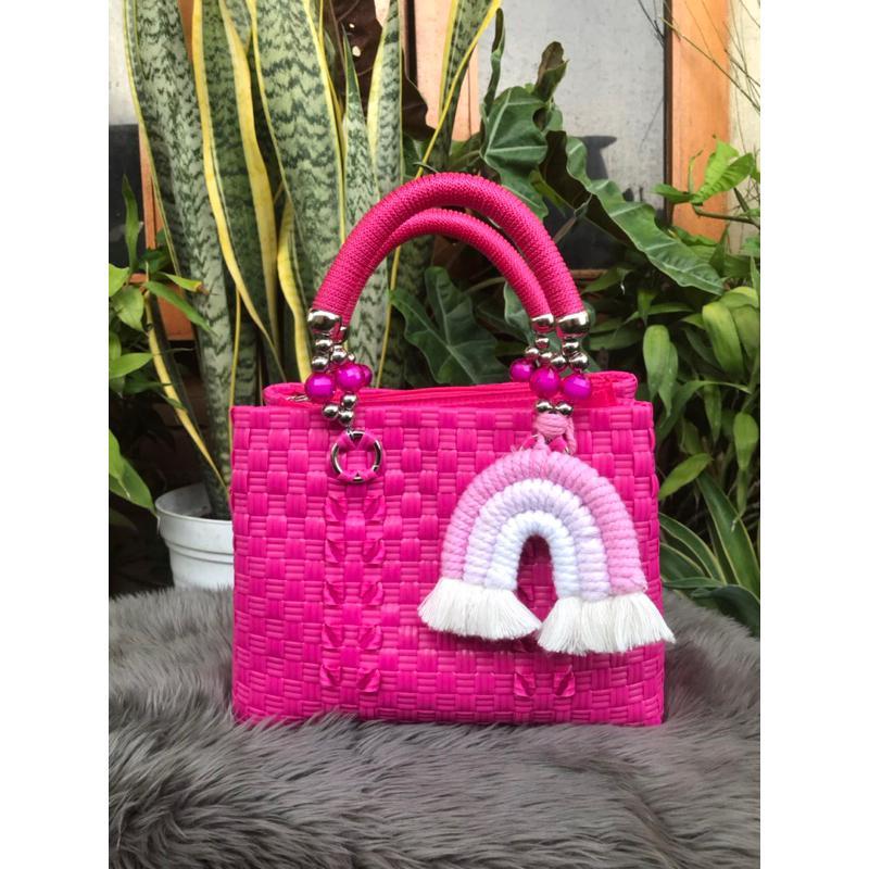 Tas Anyaman Jali Premium Handle Mutiara Resleting Tas Anyam Furing Tas Pesta