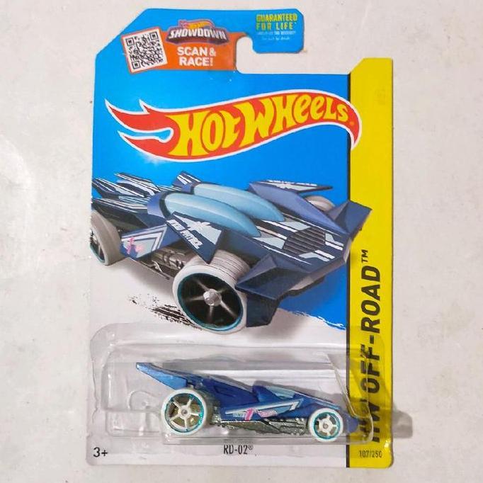 Hotwheels Hot Wheels RD-02 RD02 biru 2014 HW Off Road base besi rare
