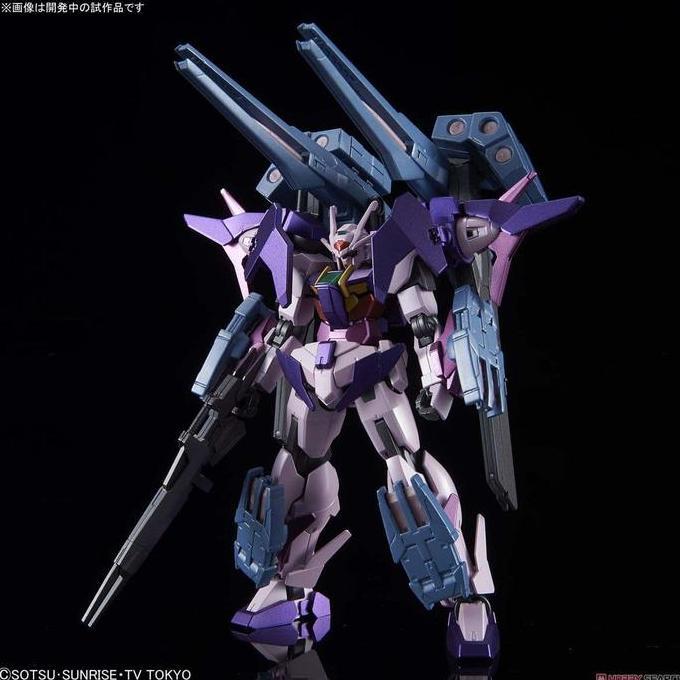 Bandai HG 1/144 Gundam 00 oo sky HWS trans am infinity mode + act base