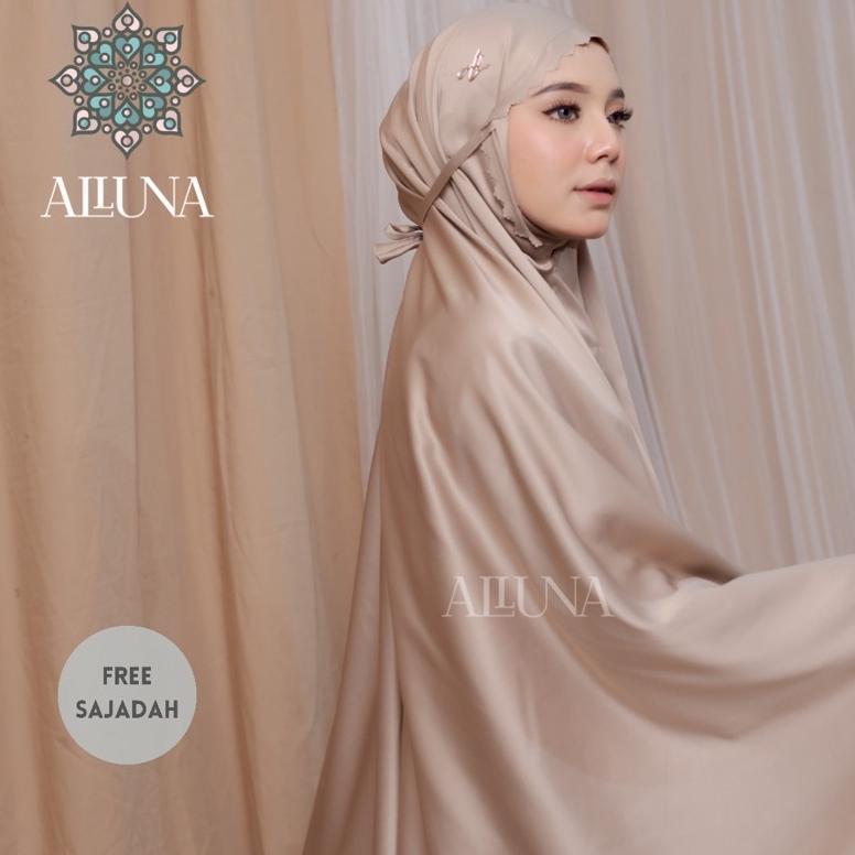 Sale ALLUNA - Mukena Dewasa Daily Alluna Lasercut Nalla
