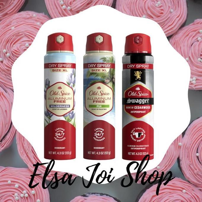 Promo Old Spice Dry Spray Deodorant / Antiperspirant - 122 Gr