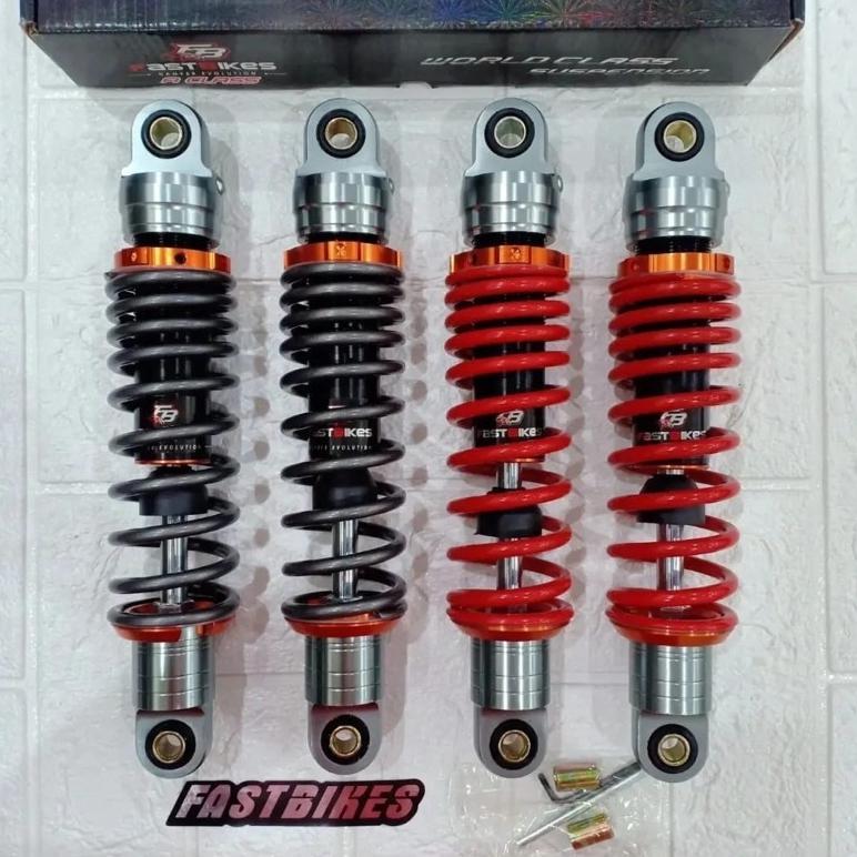 SHOCK BREAKER BEBEK | FAST BIKES SHOCK TOP UP NON TABUNG - 95 COPY KTC RAZOR UK 280MM 340MM