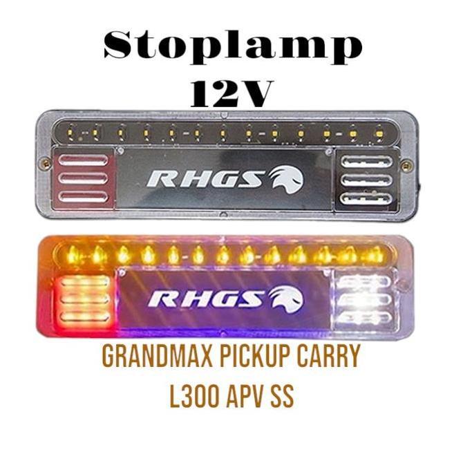 Promo Cod 1Set Lampu Stoplamp Lampu Rem Belakang Mobil Pickup Carry Grandmax APV SS L300 12 Volt 12V