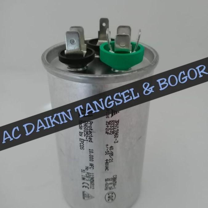 Capacitor / Kapasitor AC Daikin 1PK FT25LV14 35+2uf ORI BARU