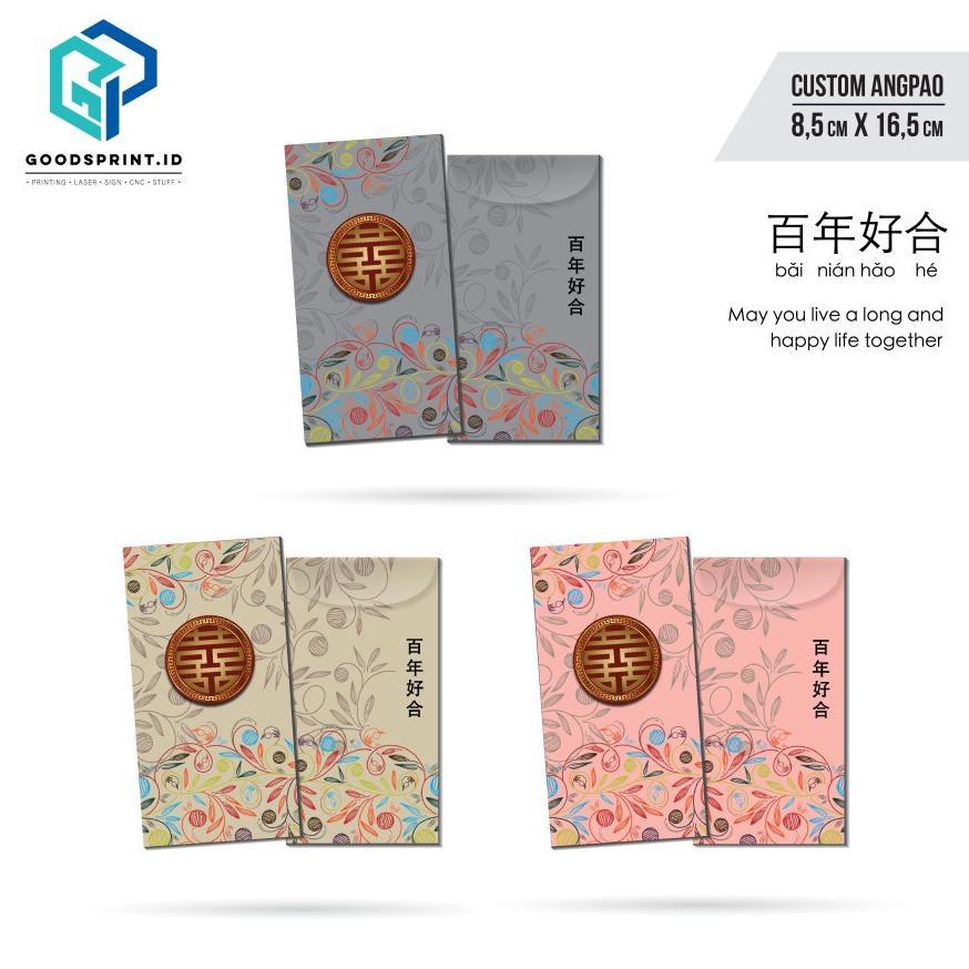 Angpao Custom / Amplop Weding / Angpao Sangjit Wedding Chinese Custom