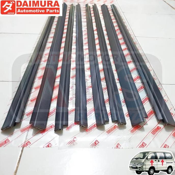 #@#@#@#@] Karet Pelipit List Lis Kaca Weather strip Espass Minibus Station Real Van Realvan Fullset