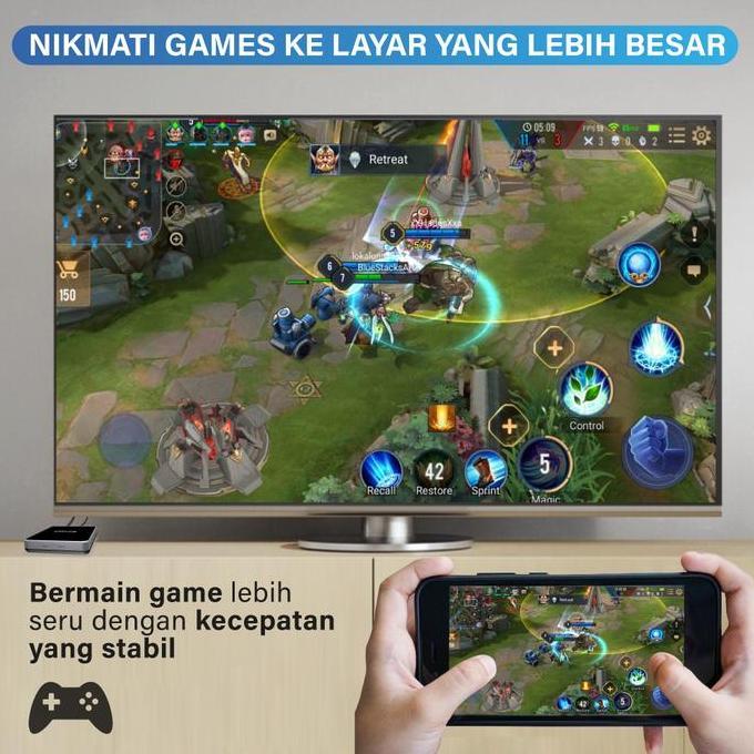 Trikalw- Hdmi Wireless Adapter Hp Laptop Tablet Tv Monitor Proyektor Wireless Hdmi 12 Meter Px Wfd-1