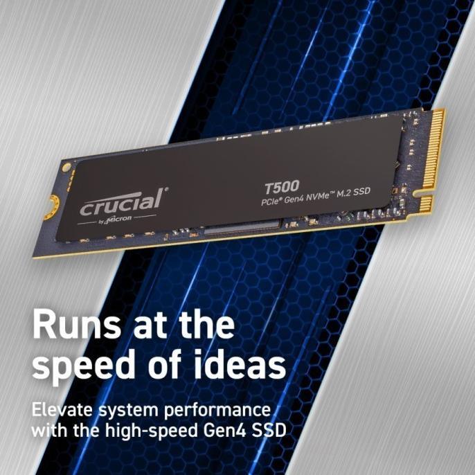 Ssd Crucial T500 2Tb - Ssd Internal M.2 Nvme Pcie Gen4