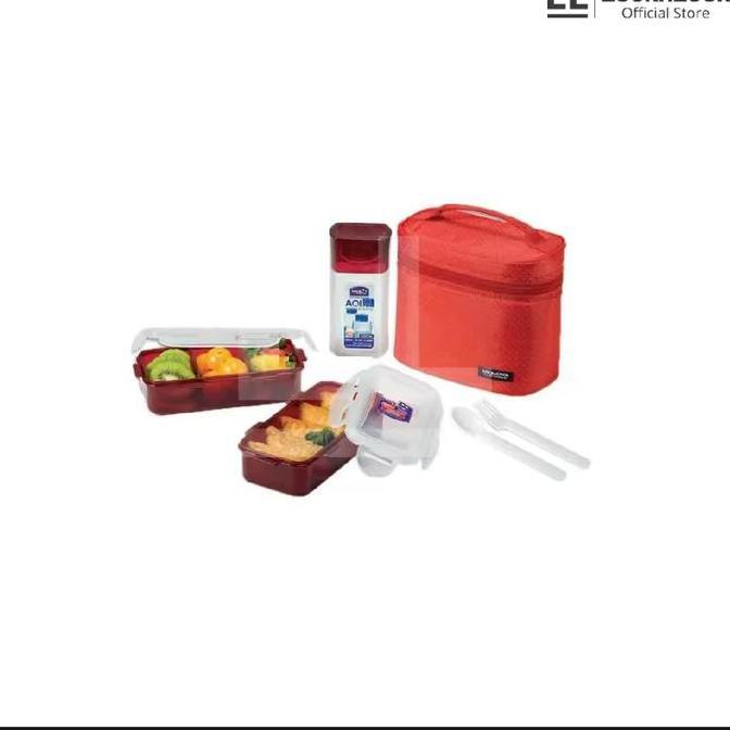 locknlcok lunch bag set free bottle