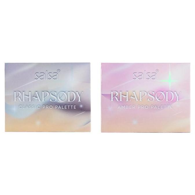 Eayea- Bpom Salsa Rhapsody Face Palette Eyeshadow Eye Shadow Salsa Perias Mata Amber Classic