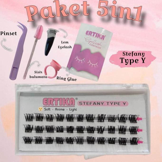Eayea- Eyelash Extension Stefany Type Y By Ertika Eyelash