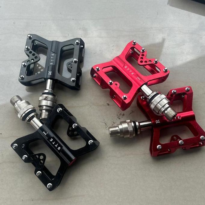 Vivatamanul5 - Nos Pedal Qr Syte 415 Alloy Cnc Bearing Sepeda Lipat Mtb Fixie