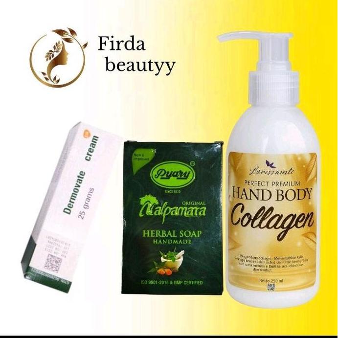 Promo 1 Paket Perawatan Badan Glowing Salep Arab Cream Hijau 25G, Pyary Herbal Soap, Dan Handbody La