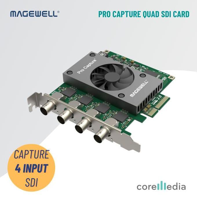 Magewell Pro Capture Quad SDI Card (4-Channel)