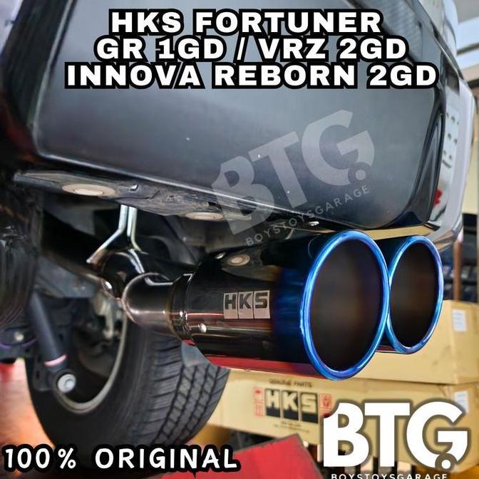 Knalpot HKS Fortuner GR VRZ TRD HKS LegaMax Innova Reborn Plug n Play