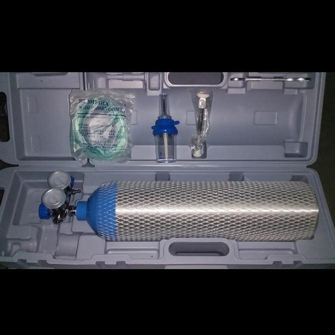 Tabung Alumunium Portable Traveling 0,5 m3 - Isi oksigen 3,6 Liter