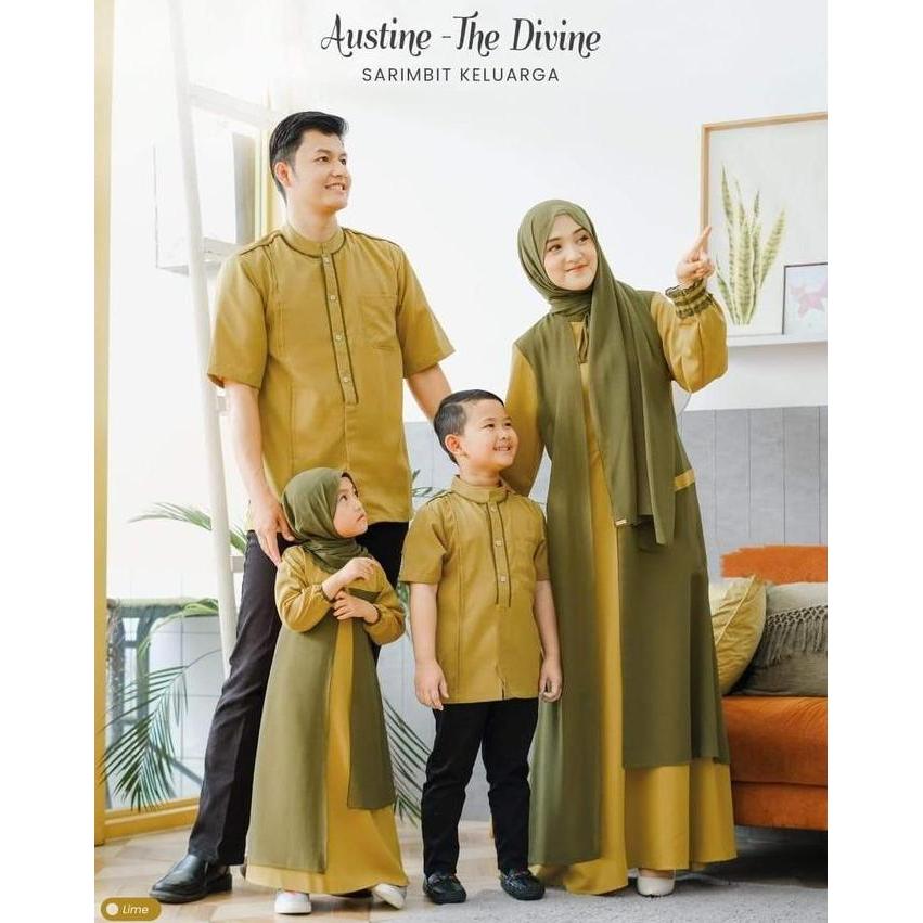 Gamis serimbit couple suami dan istri / Baju couple muslim suami dan istri terbaru tahun 2025