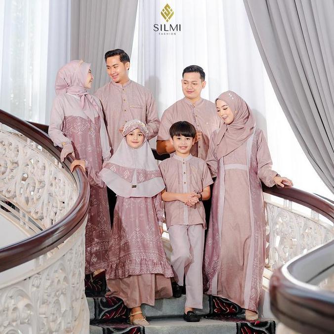 Silmi | Silmi Family - Gamis Couple Pasangan - Sarimbit Couple Pasangan - Sarimbit Keluarga