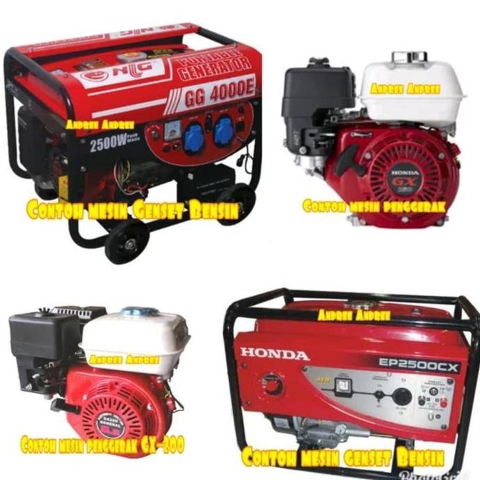 `````````] Converter Carburator LPG Genset Bensin RRT Honda 5000 6500 8000 watt w