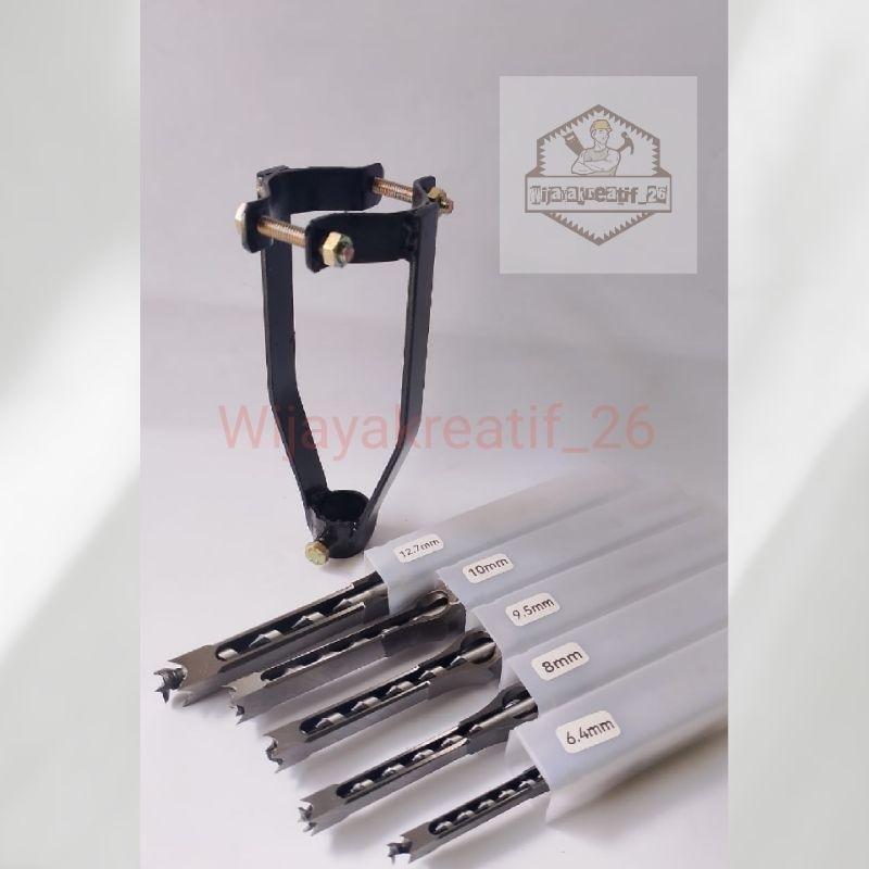 Adaptor Bor Bobok/Pahat Kayu Mortiser Adaptor Bor Bobok Kayu Dengan Mata Bor Bobo Kayu Mortiser