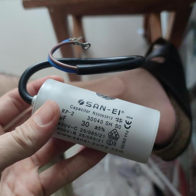 Kapasitor 30 uf mikro 450V VAC kondensor HEMAT