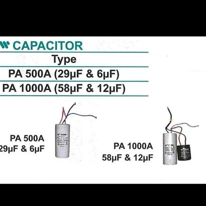 Capacitor - Wipro PA500A kapasitor sling hoist ASLI